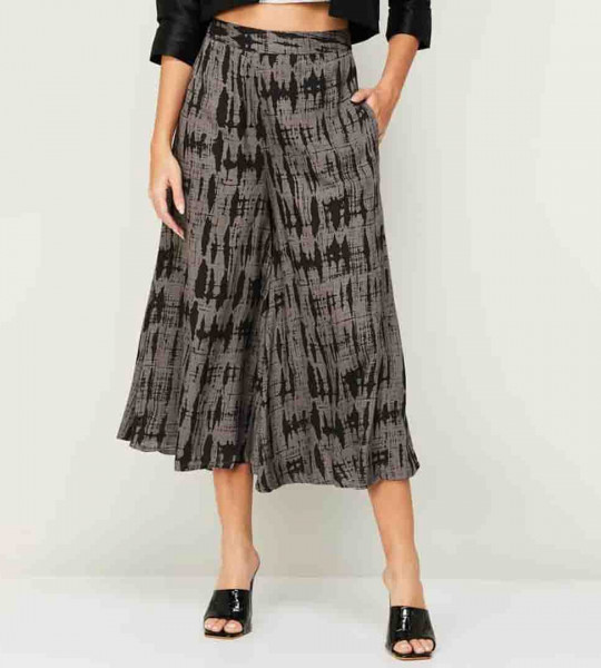 Women Printed Elasticated Culottes